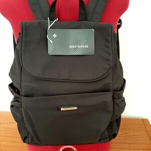 Stylish Black Backpacks with Durable Materials NWT